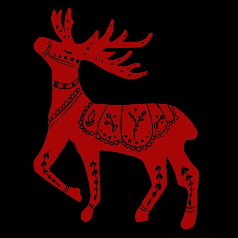 Suède Suède dalarna dala cheval cheval Joyeux Noël orignal
