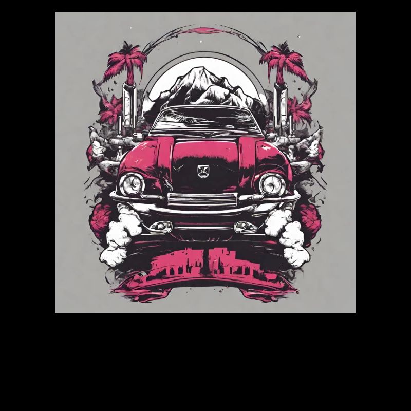 Pinkes Auto