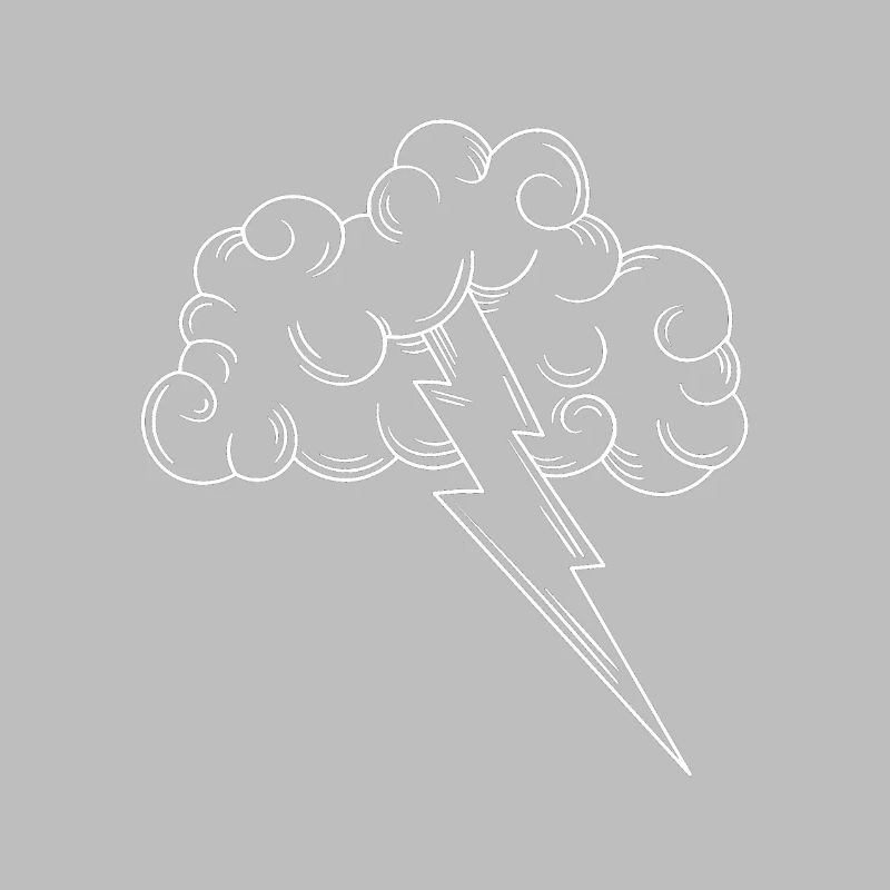 Blitz Donner Gewitter Strom Energie Geschenkidee