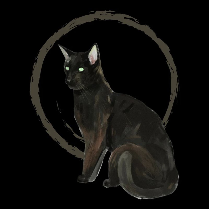 Schwarze Katze Nelson 2