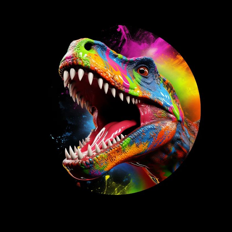 T Rex coloré2