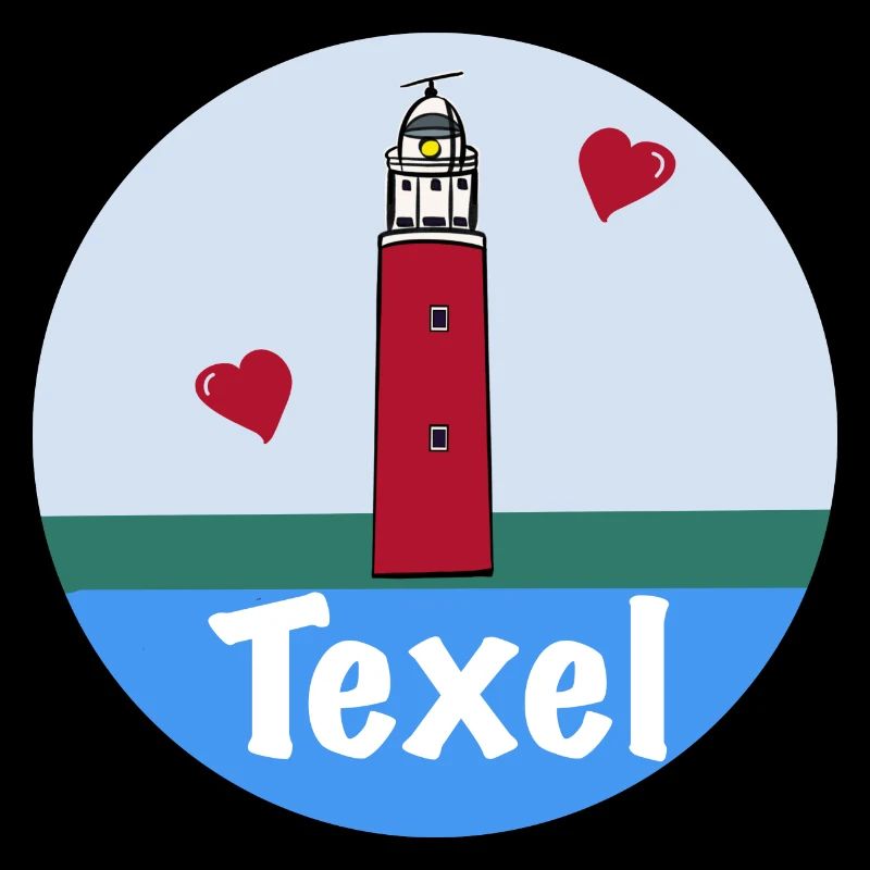 Leuchtturm Eierland Texel Liebe