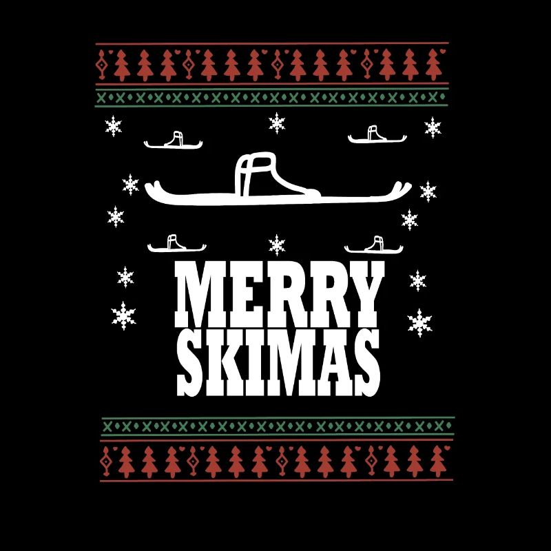 Ski de Noël moche
