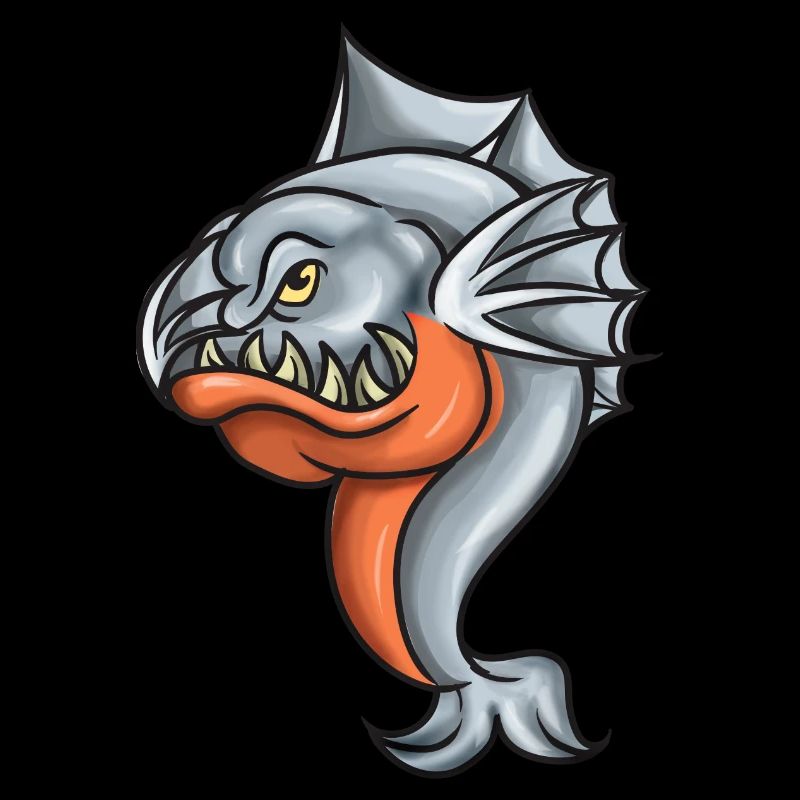 Piranha Geschenk