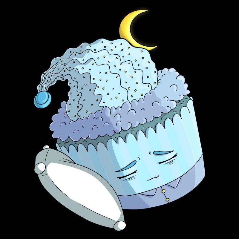 Sleeping Cupcake
