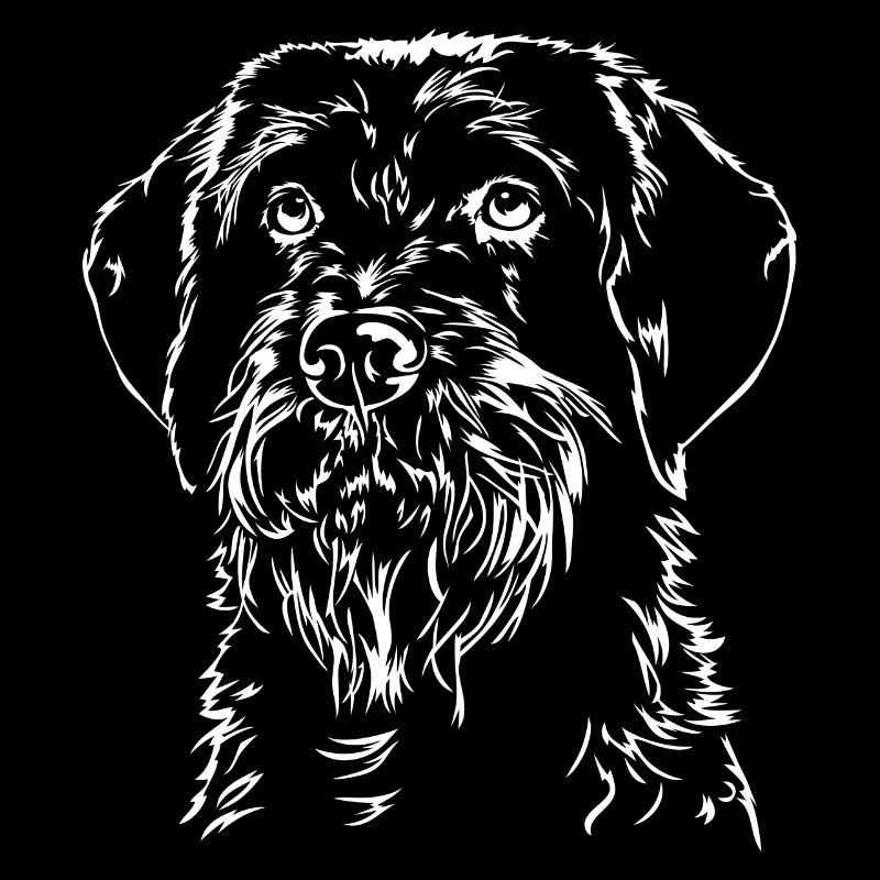 CESKY FOUSEK Wilsigns Jagdhunde Jagdhundportrait