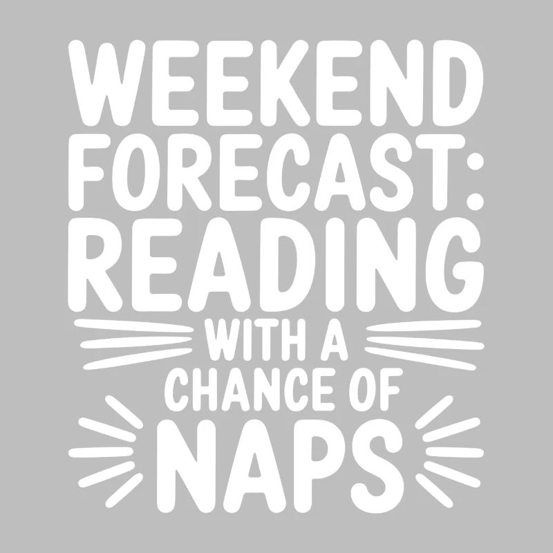 Wochenendvorhersage-Lesung mit der Möglichkeit eines Nickerchens