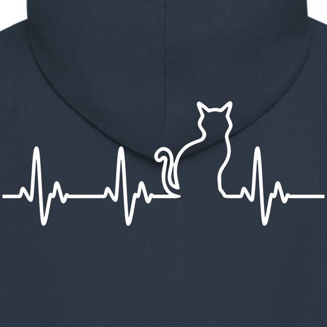 Ein Herz für Katzen - Männer Premium Kapuzenjacke