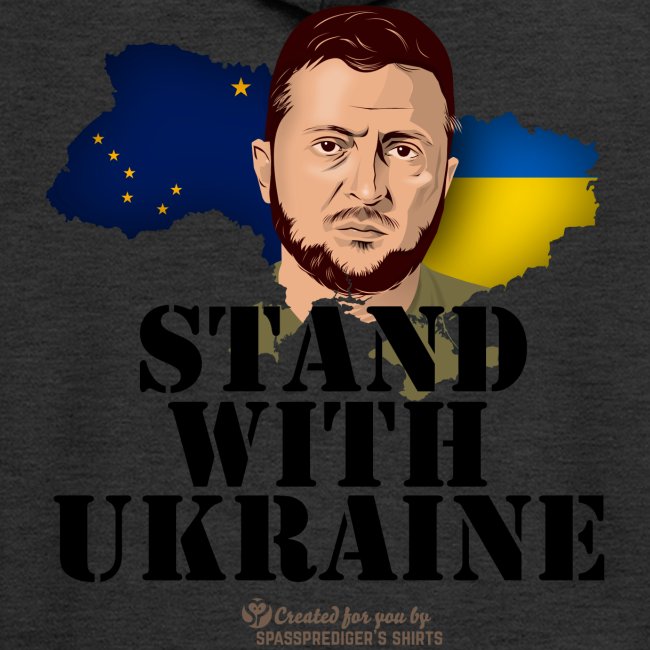 Alaska Ukraine Unterstützer T-Shirt Design
