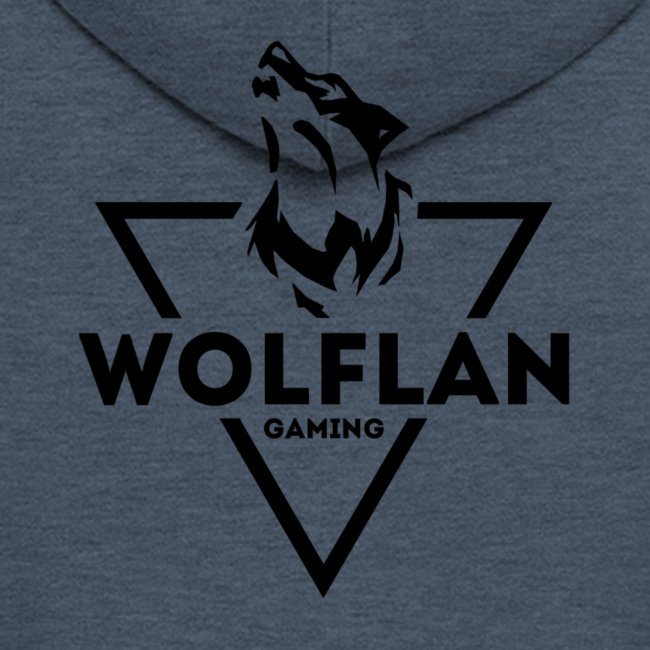 WolfLAN Gaming Logo Black
