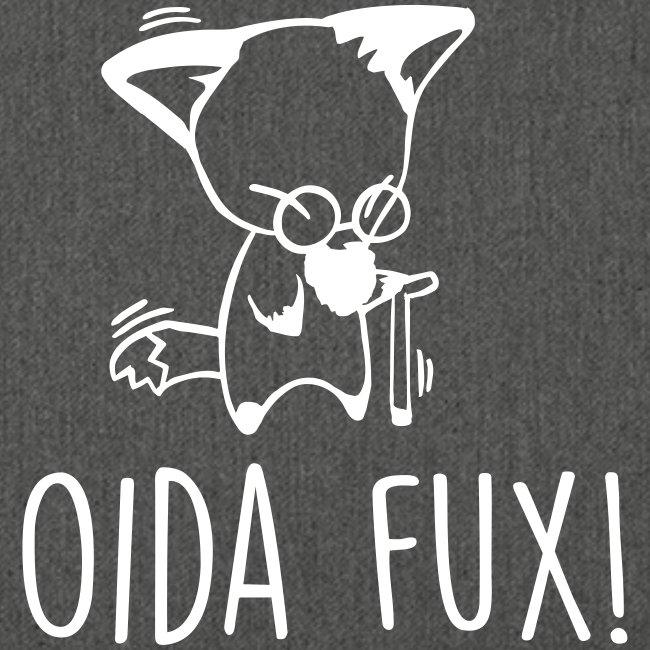 Vorschau: Oida Fux - Schultertasche aus Recycling-Material
