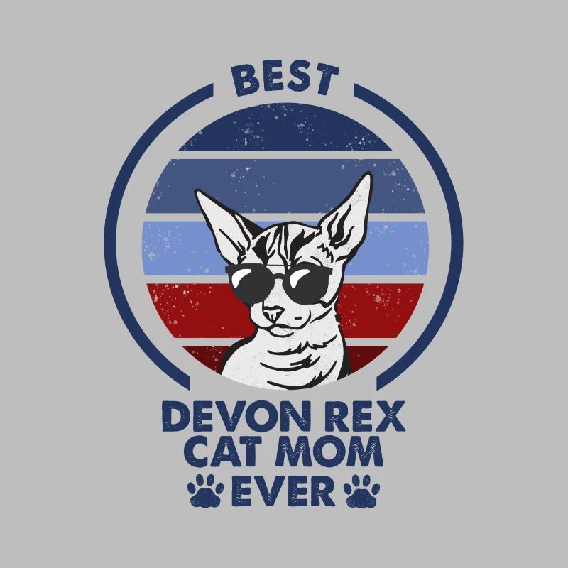 Cat Mom - Devon Rex Cat
