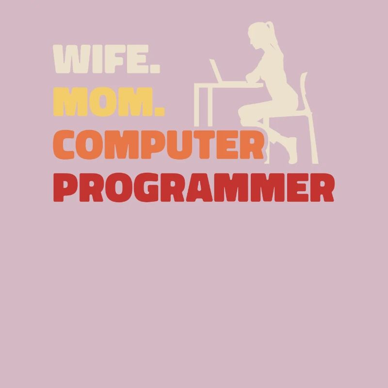 Entwickler Coder Programmierer Ehefrau