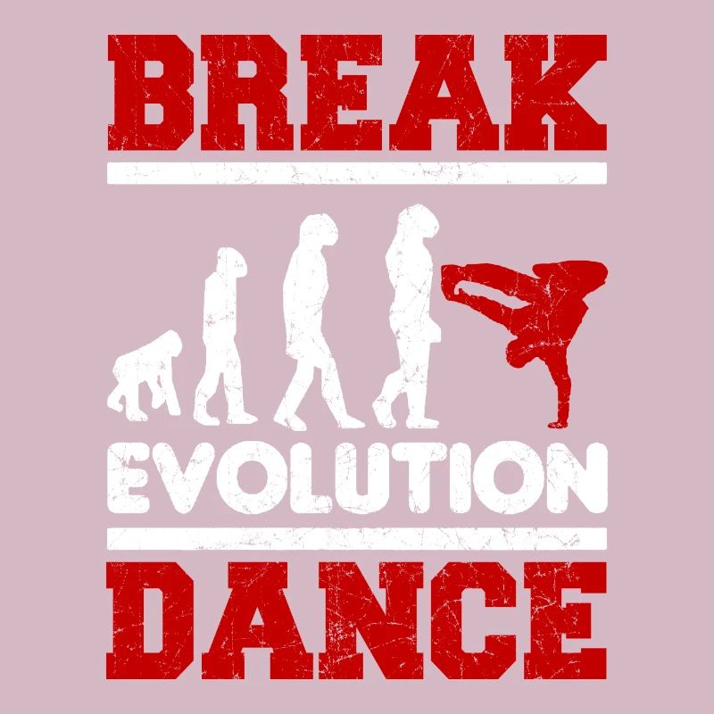 Breakdancing Evolution Breakdance BBoy Tänzer