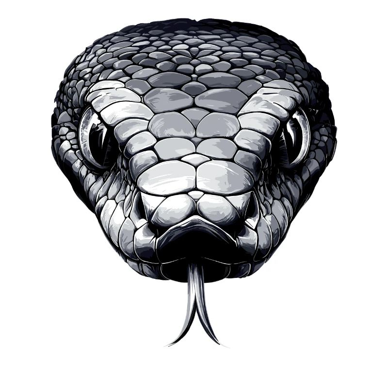 Serpent Python Cobra Mamba Serpent à sonnettes Serpent
