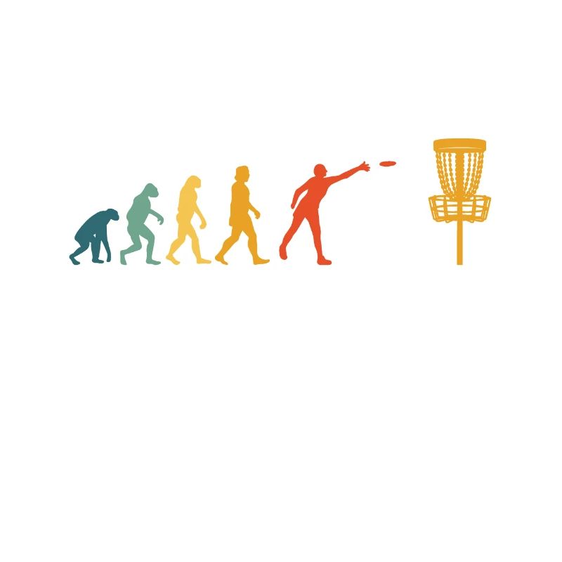 Disc Golf Evolution Vintage Disc Golf Player