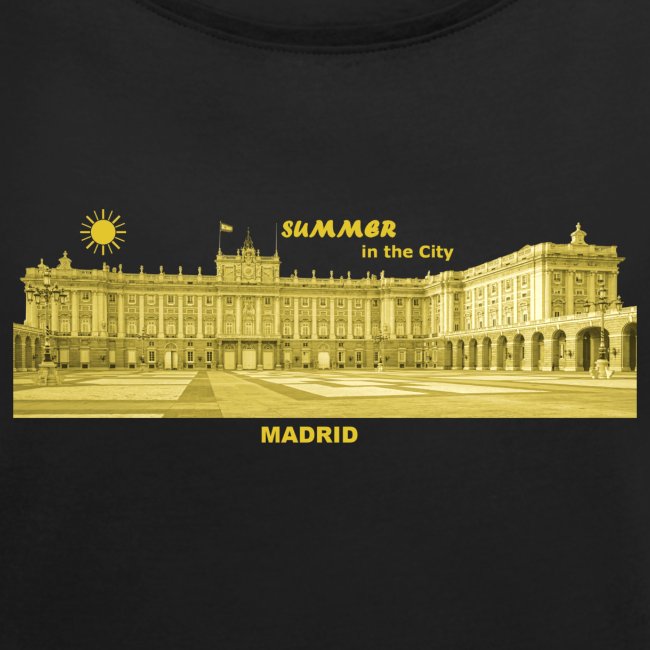 Summer Madrid City Spanien Spain Palacio Real
