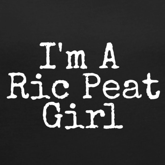 Ric Peat Girl (White Text)