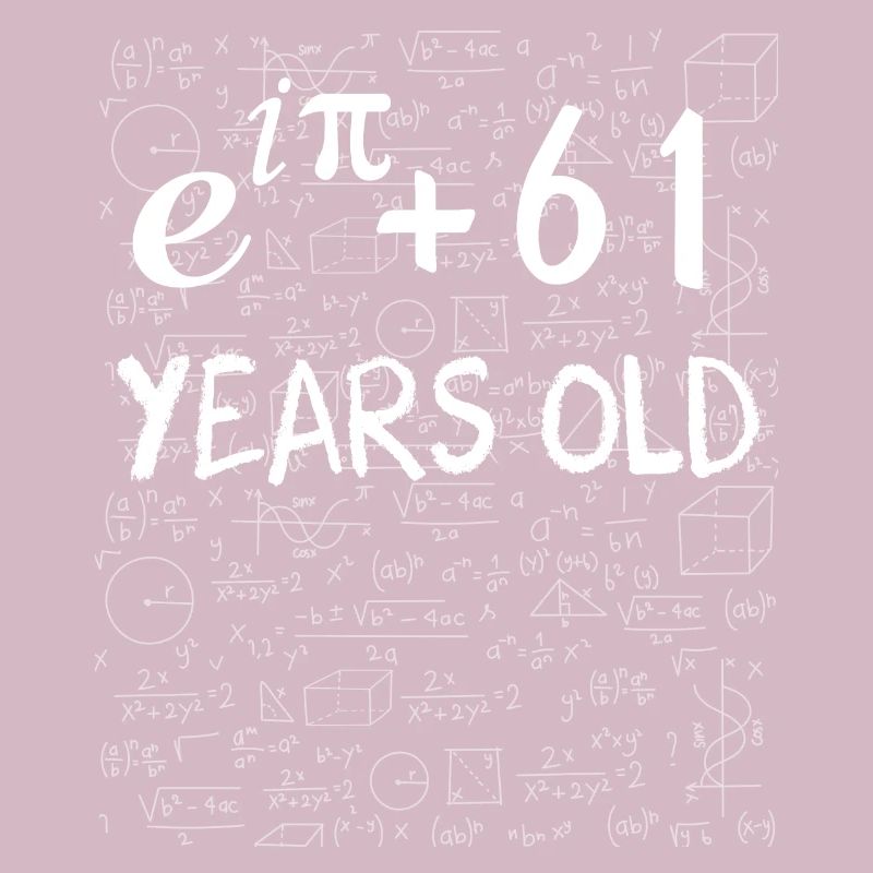 60th birthday 60 years old Euler Identity math