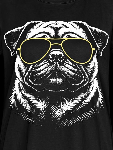Mops Kopf