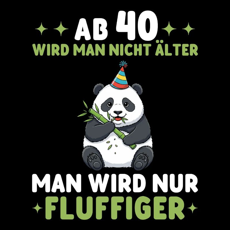 Panda des 40 ans - Tu deviens plus duveteux