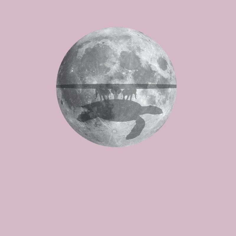 Flat Earth Theory Elephant Turtle