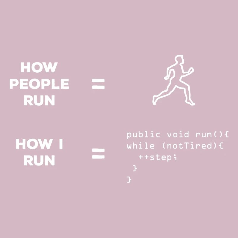 Software developer runner