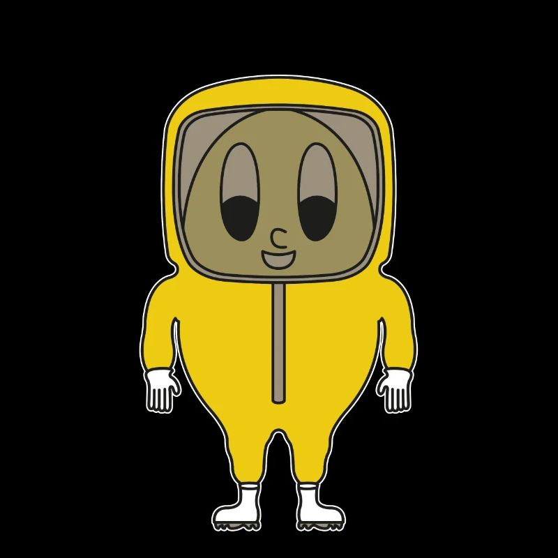 Protective suit strap egg