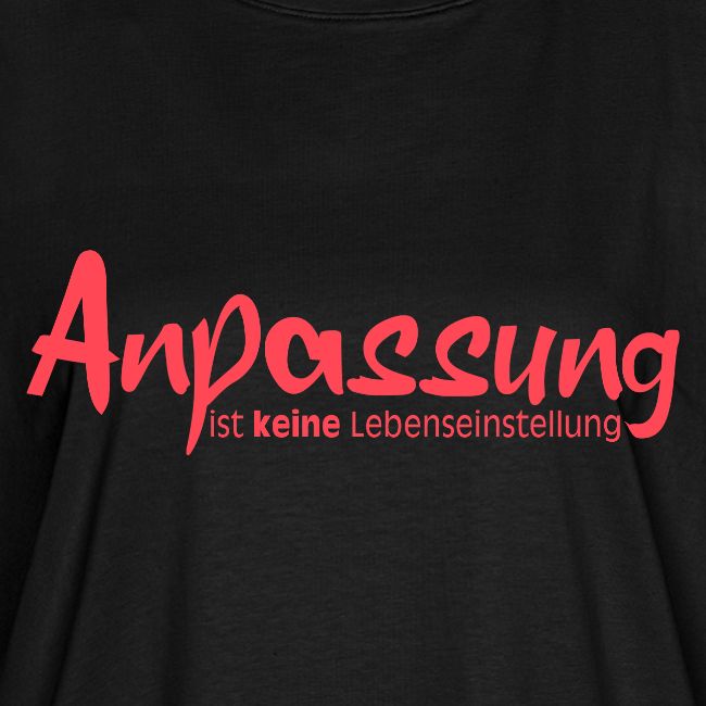 Anpassung rot