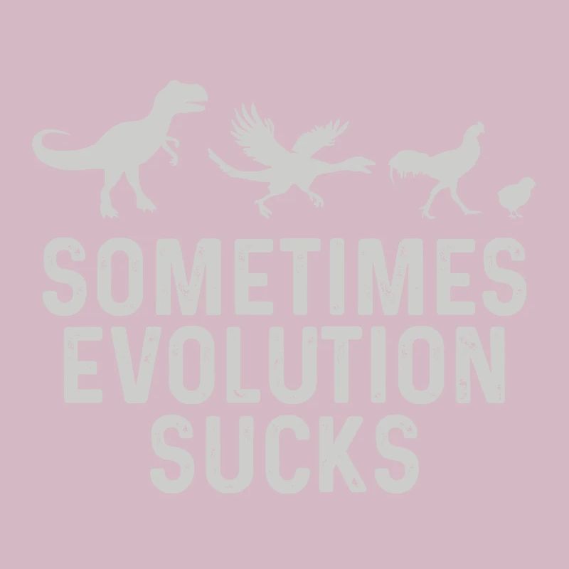 Parfois, l'Evolution suce