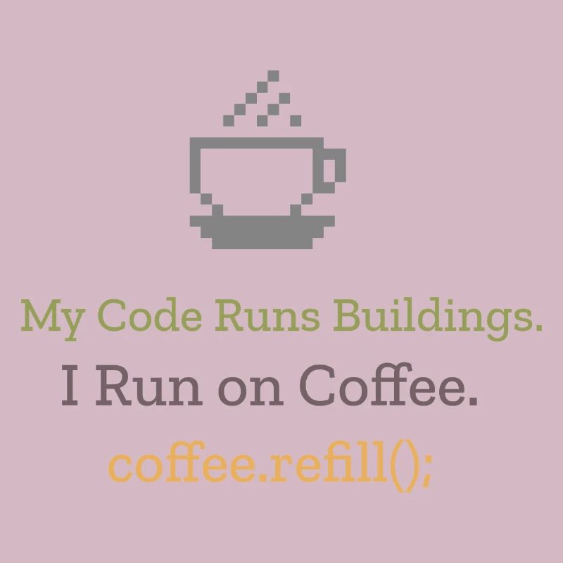 Mon code exécute des bâtiments Je fonctionne avec du café