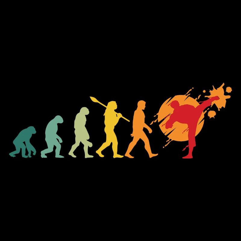 Evolutionen MMA Entwicklung Mensch Affe Karate