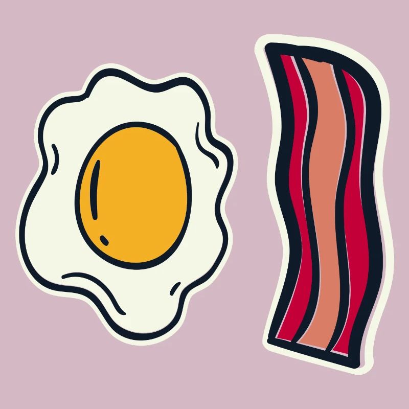 Egg and bacon