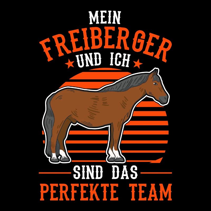 Freiberger Pferd und ich Sind das perfekte Team
