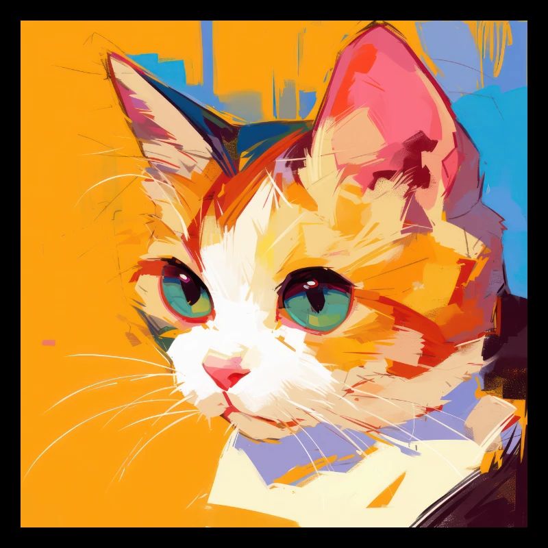 Chat, Motif De Chat