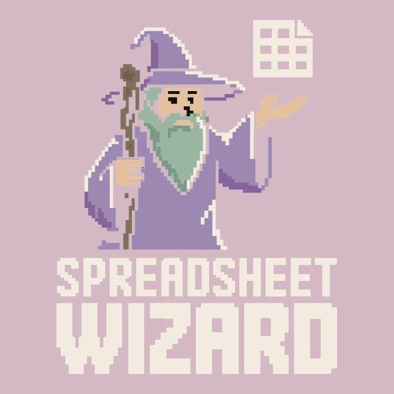 Spreadsheet Wizard Funny Controller Accountant