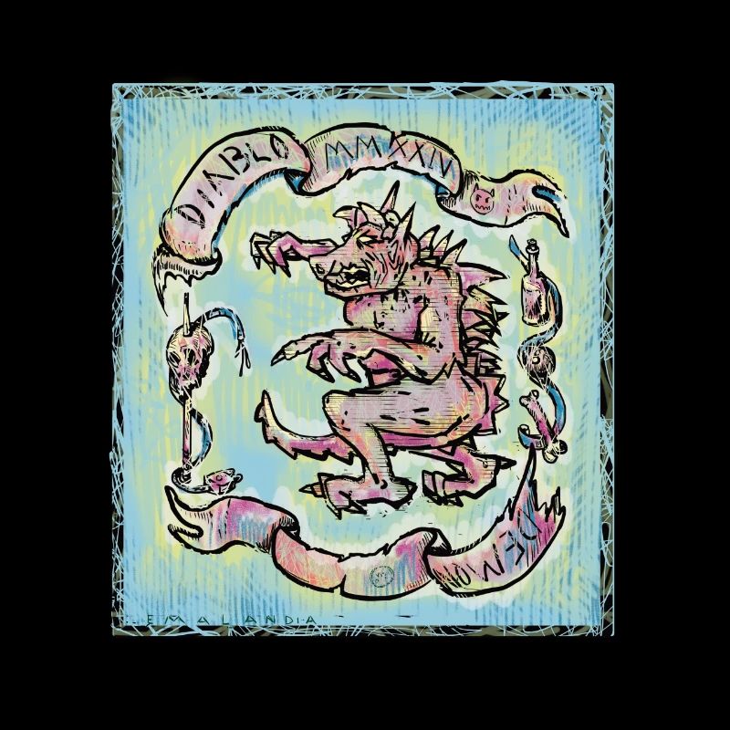 The Devil in the Cartoon Tarot
