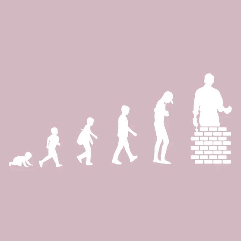 Évolution du bébé au maçon / métier