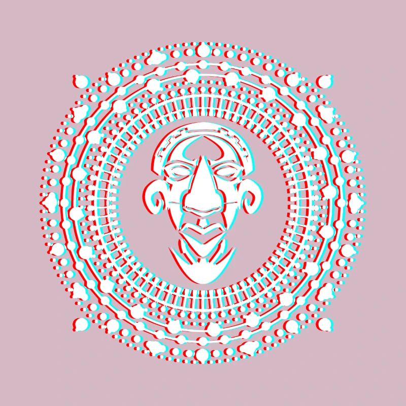 PsyEvolution - Trippy 3D Mandala Galaxy Goa