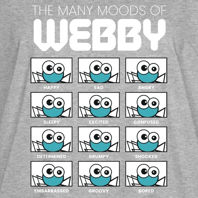 Many moods of webby