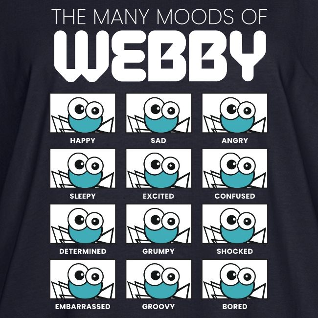 Many moods of webby