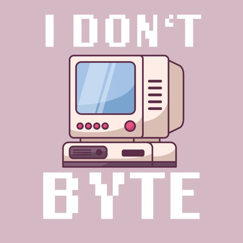 I Don't Byte Informatiker Programmierer IT Funny