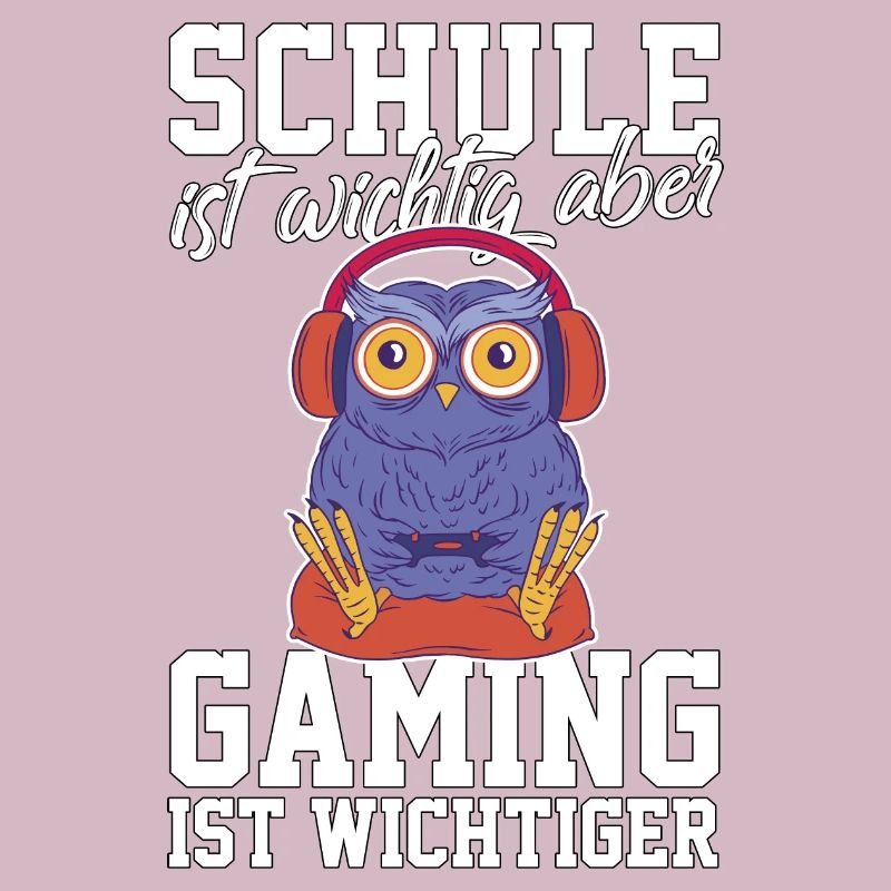 Gaming Eule - Computerspiele Videospiele Schule