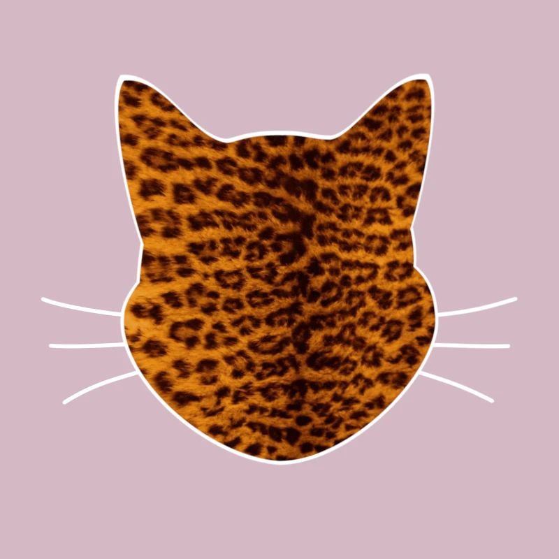 Cat leopard pattern