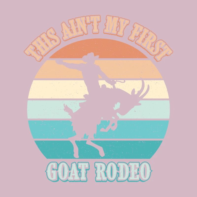 This is not my first goat rodeo Bronc Riding
