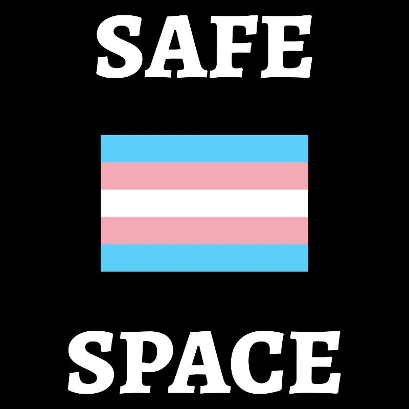 DRAPEAU TRANS SAFE SPACE
