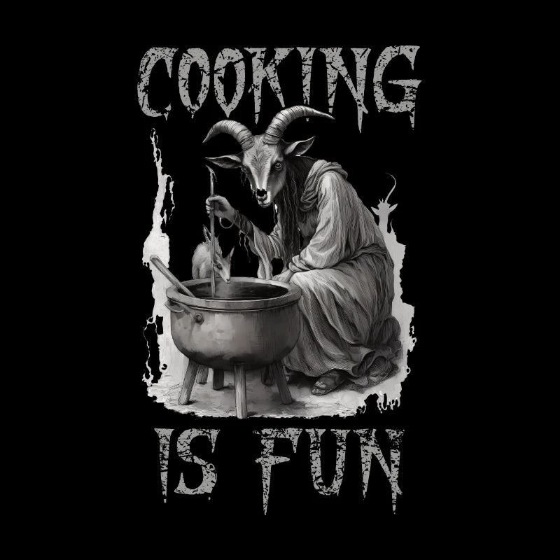 Cuisiner est Fun Goth