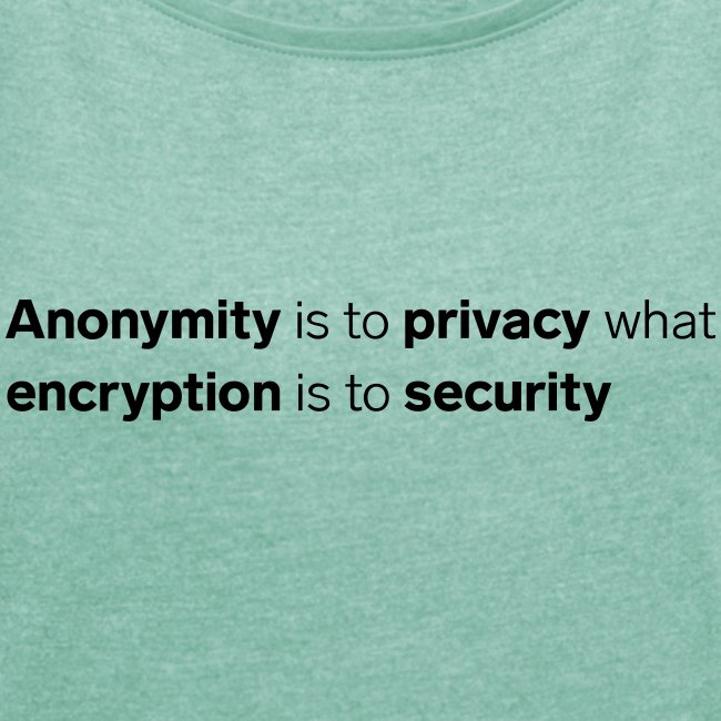 Anonymity & Security
