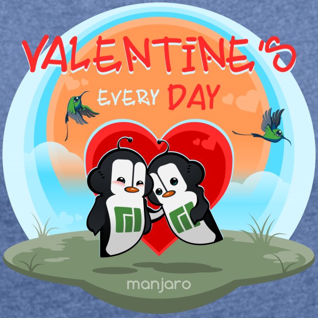 Manjaro Valentijnsdag elke dag