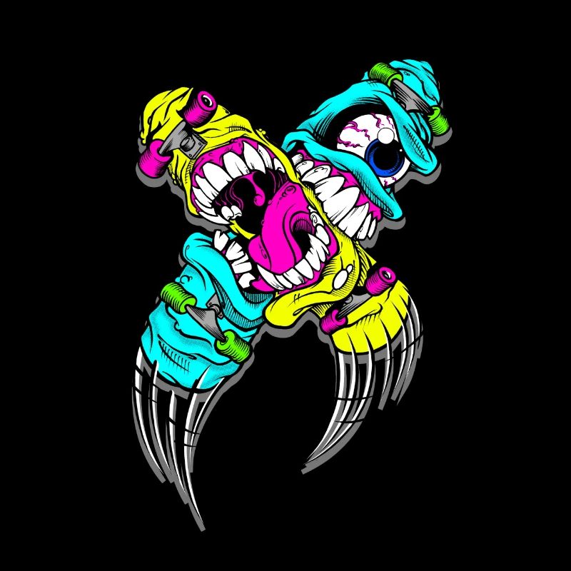 Monster Skateboard